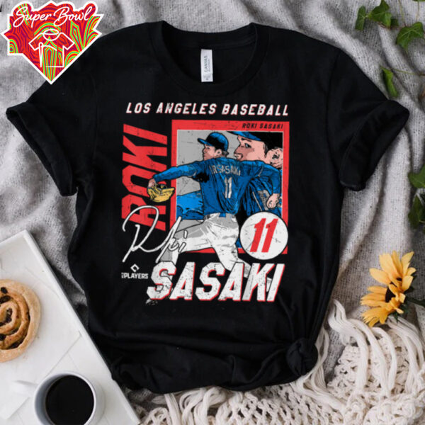 Roki Sasaki _ Los Angeles D MLB Baseball Players_ MLBROS204M T Shirt