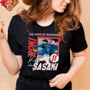 Roki Sasaki _ Los Angeles D MLB Baseball Players_ MLBROS204M T Shirt