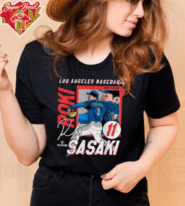 Roki Sasaki _ Los Angeles D MLB Baseball Players_ MLBROS204M T Shirt