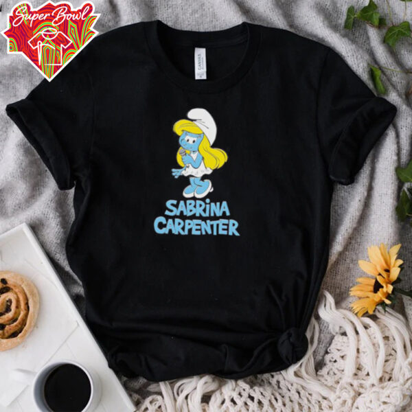 Sabrina Carpenter Smurfette shirt