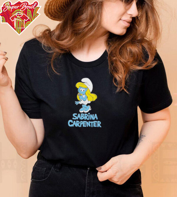 Sabrina Carpenter Smurfette shirt