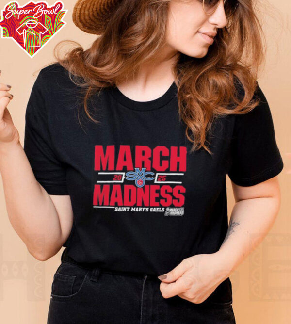 Saint Mary’s Gaels 2025 March Madness D1 Men’s BasketBall T Shirt