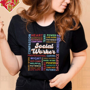 Social Worker Caseworker Public Servant Social Work Month T Shirt