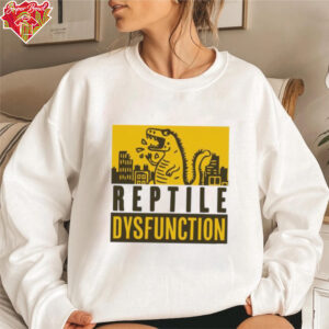 Godzilla Doodle Art Reptile Dysfunction shirt