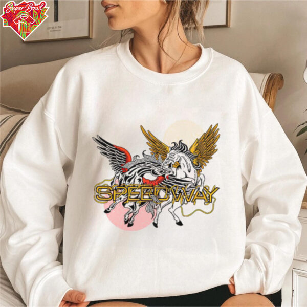 Speedway Pegasus Twins T Shirt