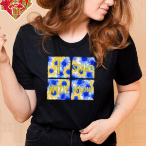 Stand With Ukraine Blue Yellow Sunflower shirt