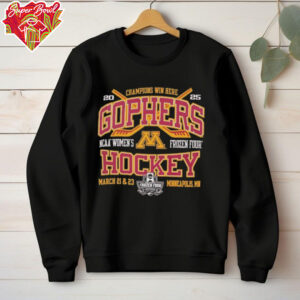 Minnesota Golden Gophers hockey NCAA Women’s Frozen Four Champions win here 2025 shirt