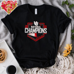 Utah Utes 2025 NCAA Skiing National Champions shirt