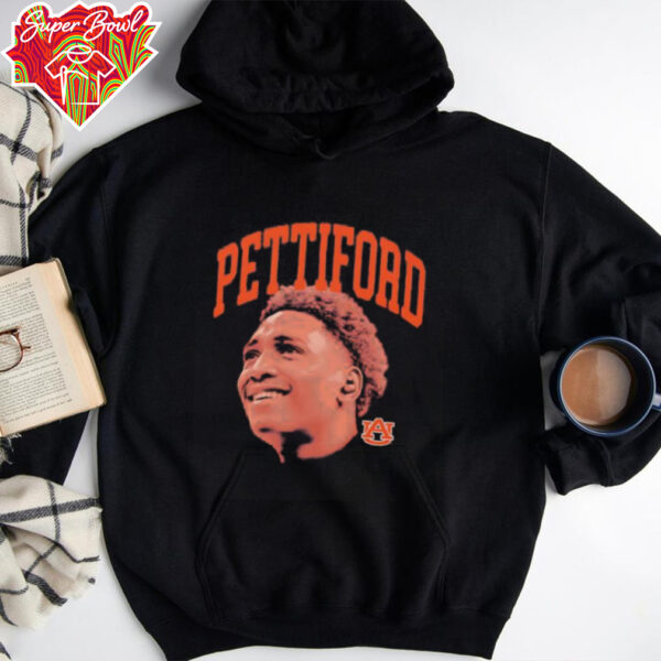 Tahaad Pettiford Auburn Tigers basketball portrait big head shirt