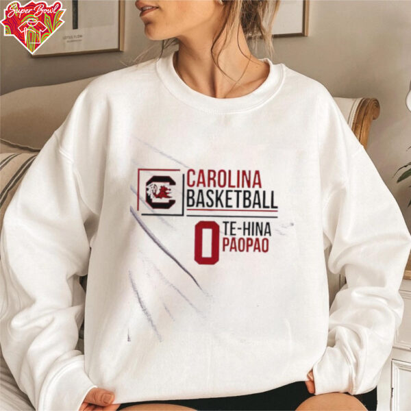 Te Hina Paopao Carolina Basketball shirt