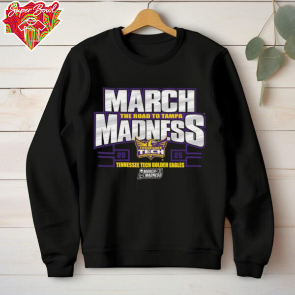 Tennessee Tech Golden Eagles Women’s Basketball 2025 NCAA March Madness Bound Shirt