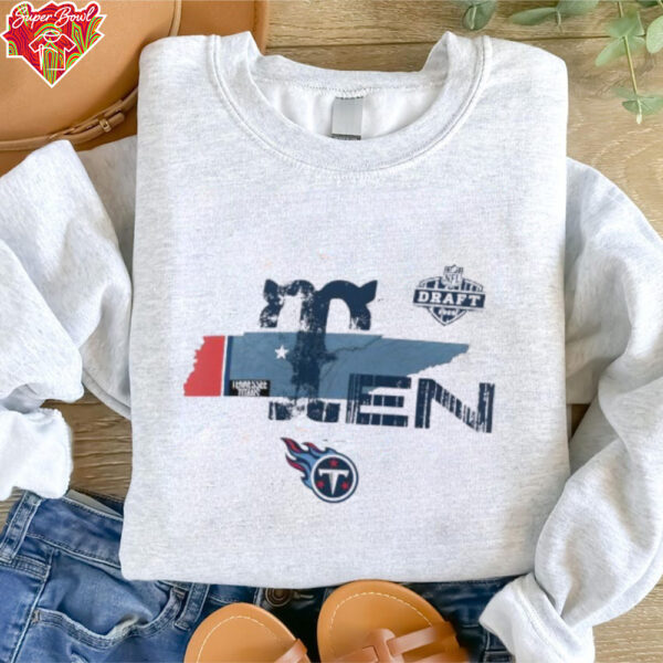 Tennessee Titans 2025 NFL Draft shirt