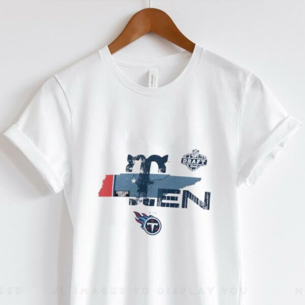 Tennessee Titans 2025 NFL Draft shirt