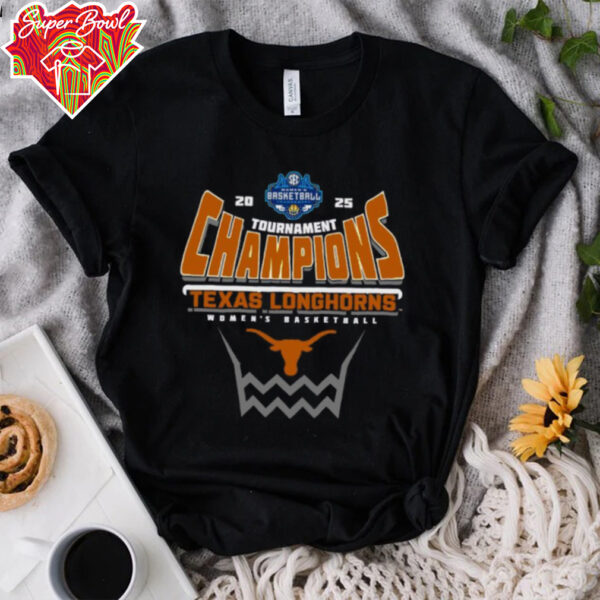 Texas Longhorns 2025 SEC Women’s Basketball Conference Tournament Champions Shirt