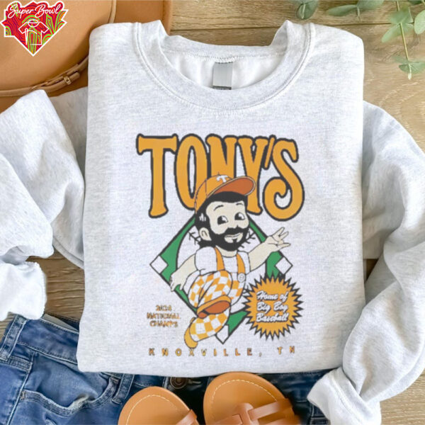 Tonys Big Boy Tennessee Volunteers Caricature T shirt