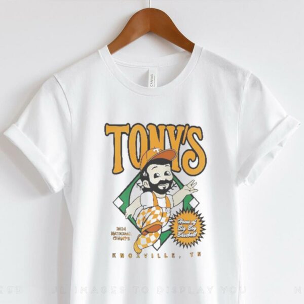 Tonys Big Boy Tennessee Volunteers Caricature T shirt