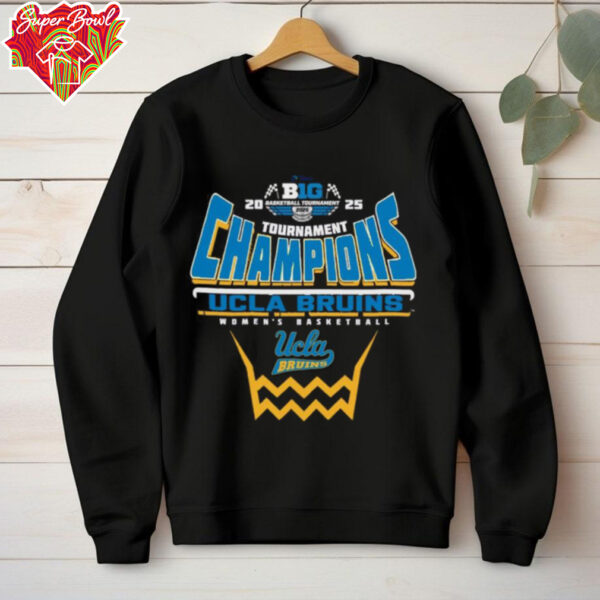 UCLA Bruins 2025 Big Ten Women’s Basketball Conference Tournament Champions Shirt