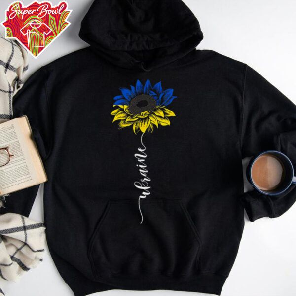 Ukraine Flag Sunflower Vintage Ukrainian Support Ukraine T Shirt