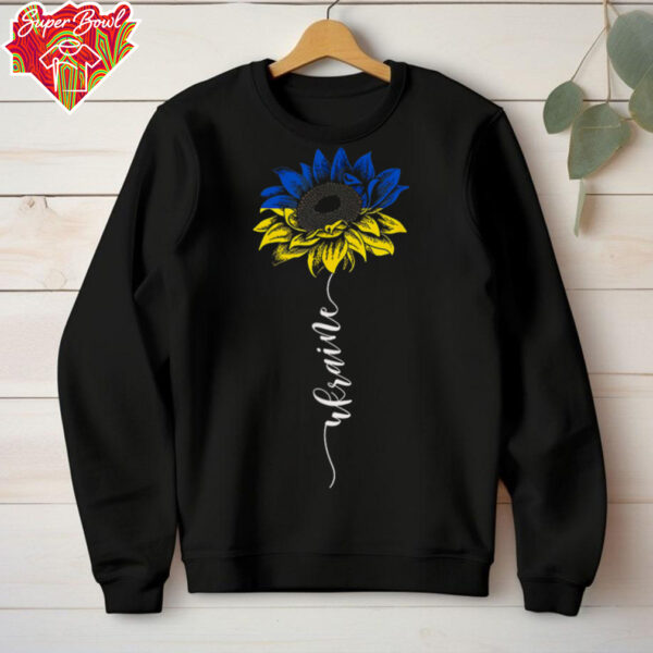 Ukraine Flag Sunflower Vintage Ukrainian Support Ukraine T Shirt