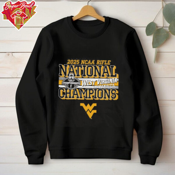 West Virginia Mountaineers 2025 NCAA Rifle National Champions shirt