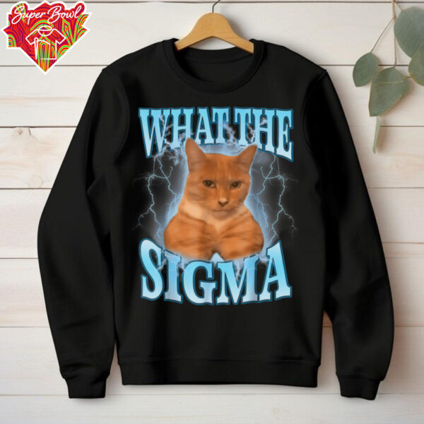 What The Sigma Meme Cat T Shirt