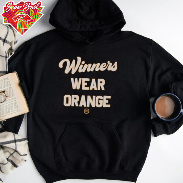 Winners Wear Orange  T shirt