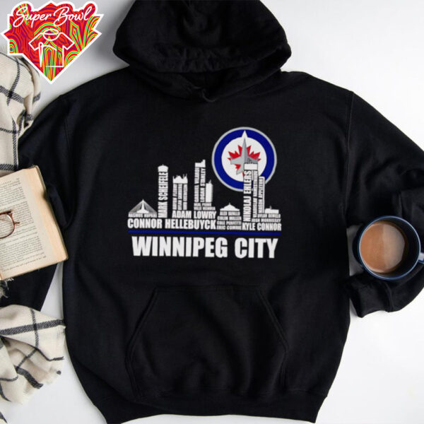 Winnipeg City skyline city player name shirt