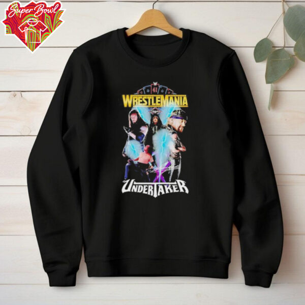 WrestleMania x The Undertaker 2025 Special shirt