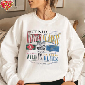 Minnesota Wild vs. St. Louis Blues NHL Winter Classic Team Matchup shirt