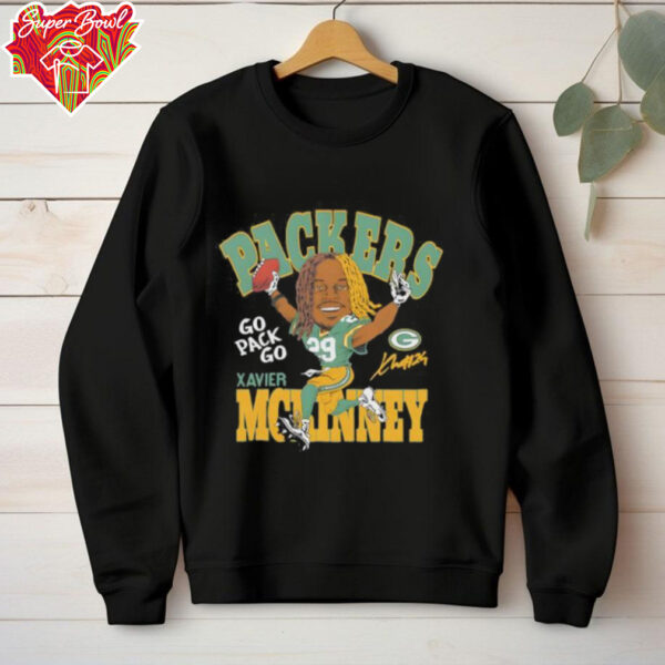 Xavier McKinney #29 Green Bay Packers Go Pack Go shirt