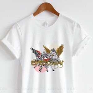 Speedway Pegasus Twins T Shirt