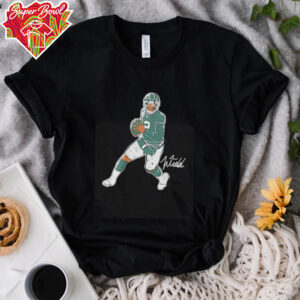 Justin Fields New York Superstar pose shirt