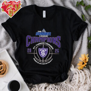 St. Thomas Tommies 2025 Summit League men’s basketball tournament Champions Shirt