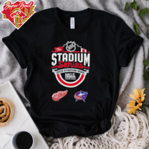 NHL the Stadium Series Detroit Red Wings vs Columbus Blue Jackets 2025 shirt