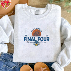 NCAA Final Four 2025 Women’s Basketball Tampa Florida Logo Pullover shirt