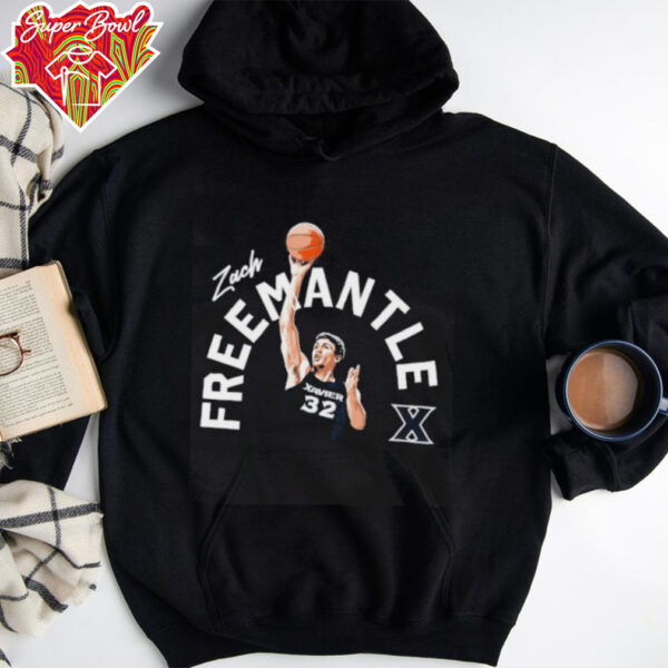 Zach Freemantle Xavier basketball player shirt