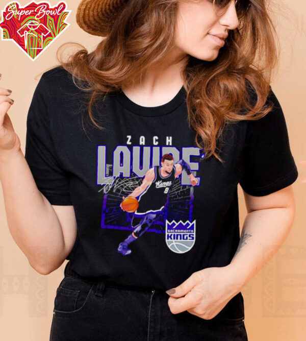 Zach Lavine Sacramento Kings Shattered shirt