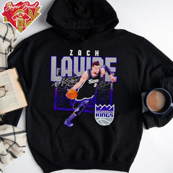 Zach Lavine Sacramento Kings Shattered shirt