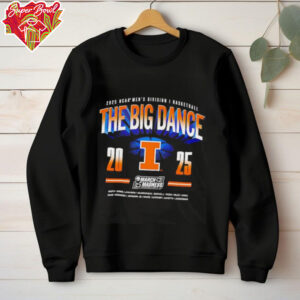 The Big Dance 2025 NCAA Division I Men’s Basketball Illinois Fighting Illini shirt