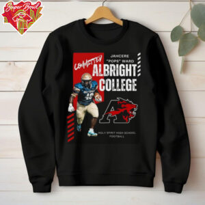 Holy Spirit High School Football Committed Jahcere Pops Ward Albright College Poster T Shirt