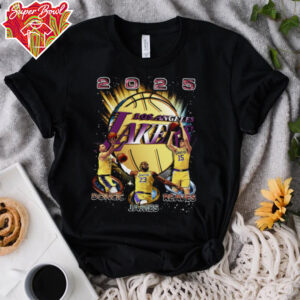 2025 Los Angeles Lakers Basketball T Shirt