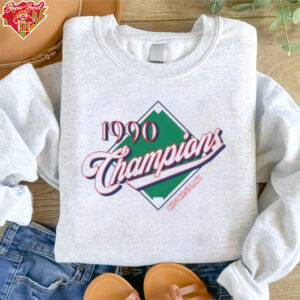 1990 Champions Cincinnati Baseball shirt