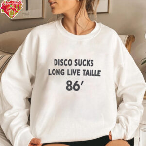 Disco sucks long live taille 1986 vintage shirt