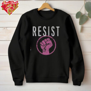 Hot Resist Fist Be Part Of The Resistance Anti Trump T Shirt Recovered