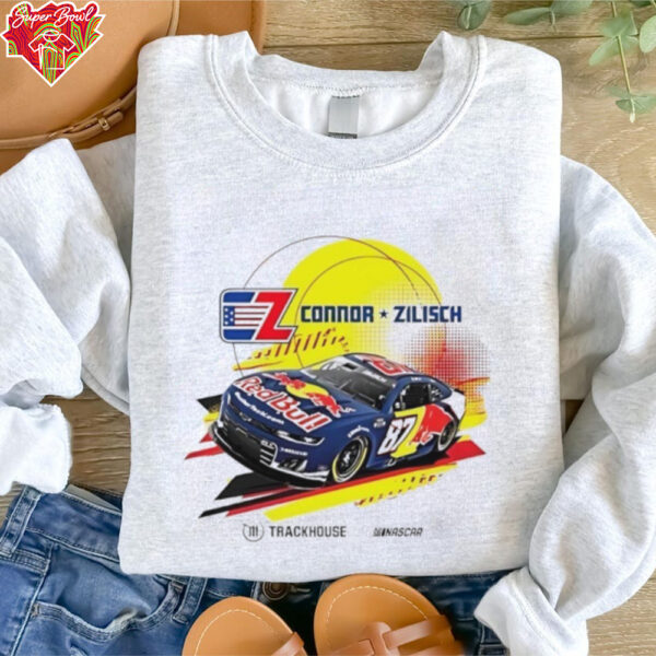 Connor Zilisch Trackhouse #87 Racing Team Collection Red Bull Car shirt