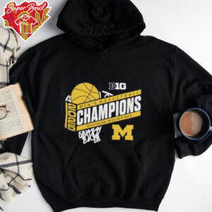 Michigan Wolverines 2025 Big Ten Men’s Basketball Tournament Champions shirt