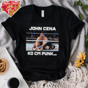 John Cena Turn Heel KO CM Punk T Shirt