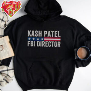 Official Kash Patel FBI Director Patriotic American Flag T Shirt