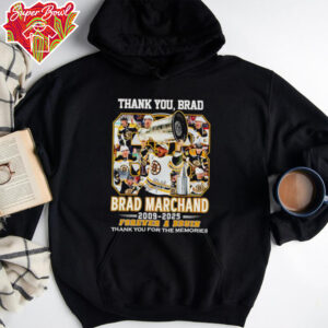 Thank you Brad Marchand 2009 2025 forever a Bruin shirt