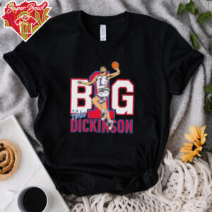 Hunter Dickinson Big 1 Kansas Jayhawks shirt